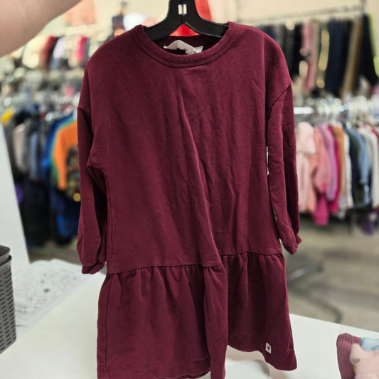 Burgundy H&M Kids Dresses, 4/6Y