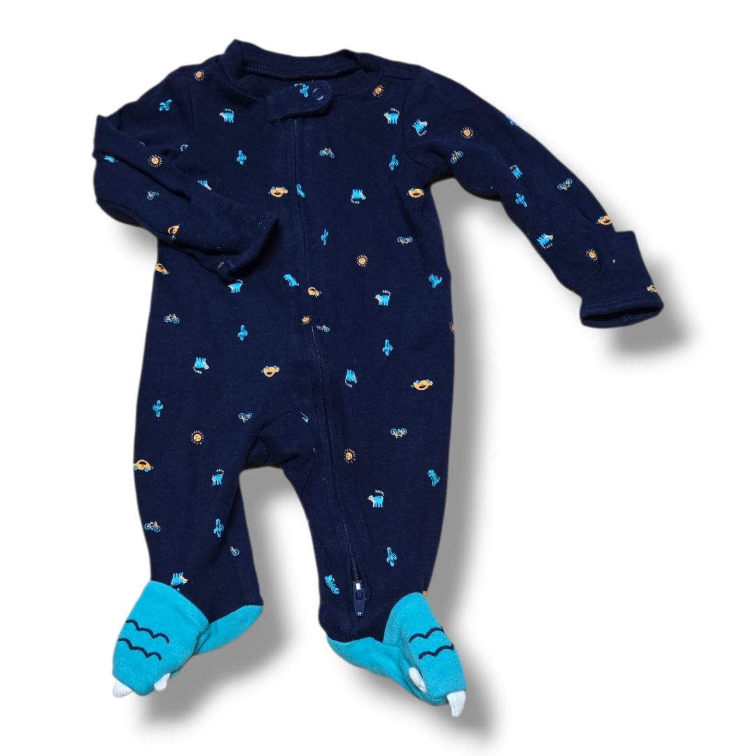 Carter’s Newborn Footed Sleeper – Pre-Loved
