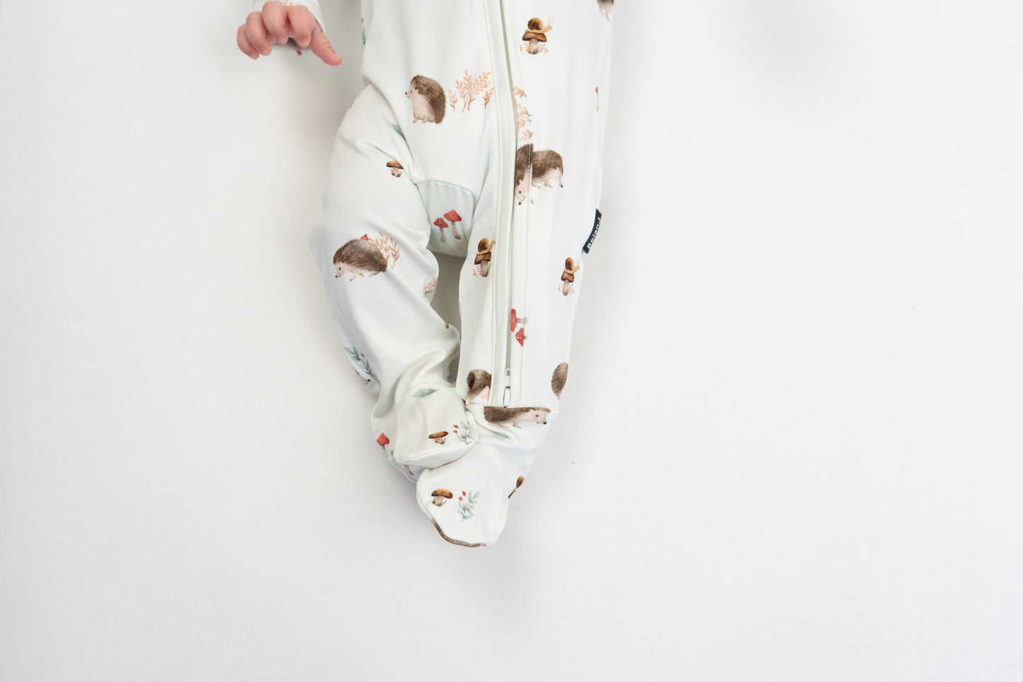 Coming Soon | Belan J. | Hedgehogs Footed Zipper Sleeper