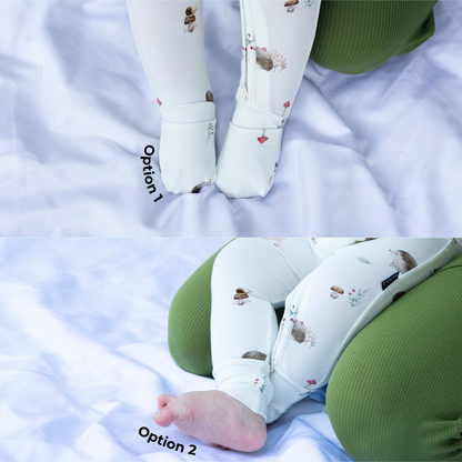 Belan J | Footless Sleeper | Hedgehogs