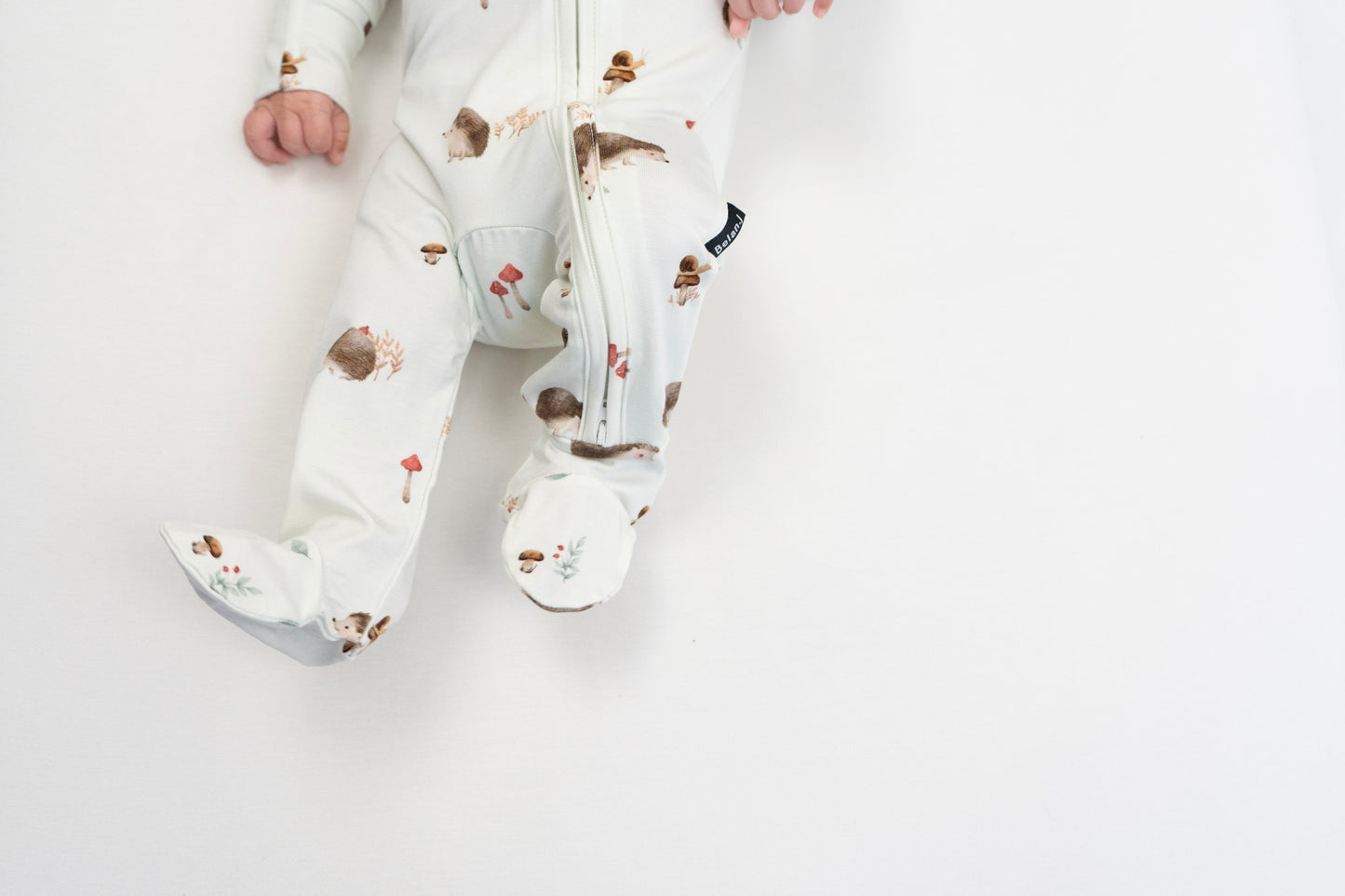 Coming Soon | Belan J. | Hedgehogs Footed Zipper Sleeper