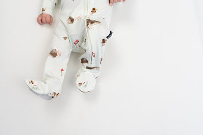 Coming Soon | Belan J. | Hedgehogs Footed Zipper Sleeper