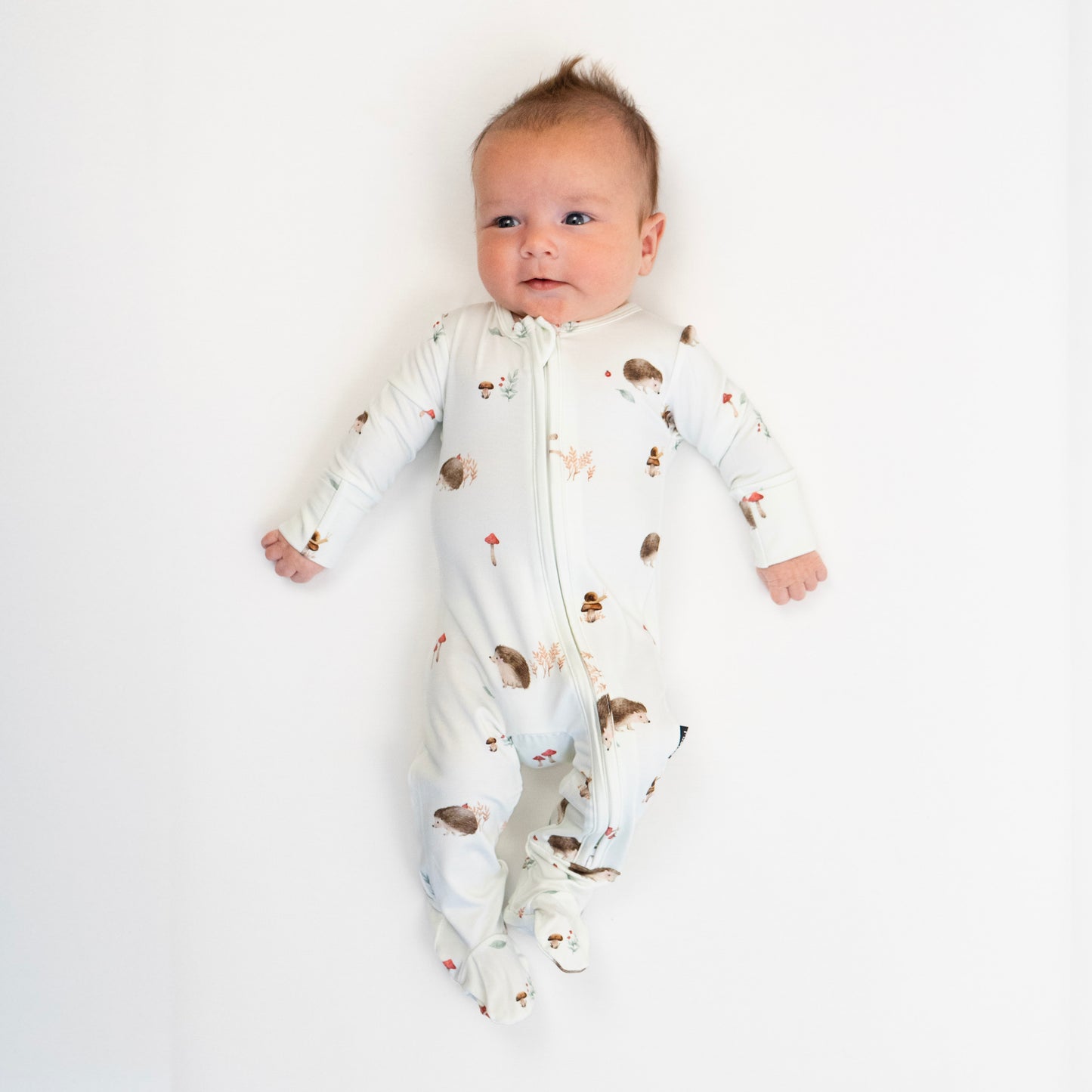 Coming Soon | Belan J. | Hedgehogs Footed Zipper Sleeper