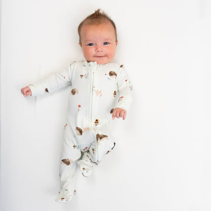 Coming Soon | Belan J. | Hedgehogs Footed Zipper Sleeper