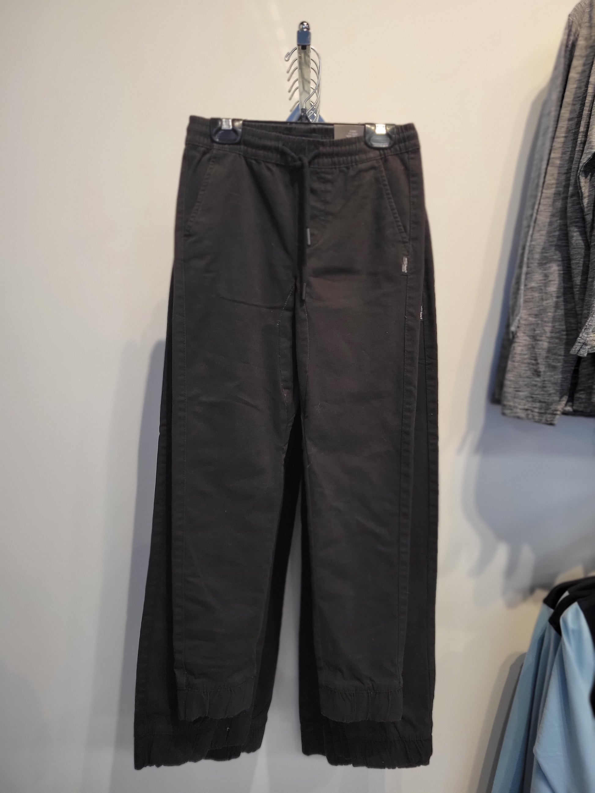 Silver Jeans - BOYS STRETCH TWILL JOGGERS : BLACK - Pink & Blue Kidz Clothing