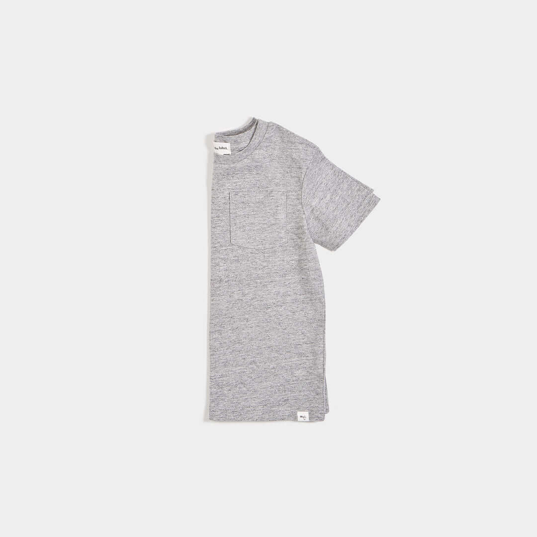 MILES BASICS | HEATHER GREY T-SHIRT