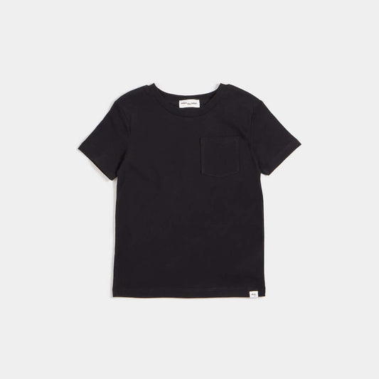 Miles Basics Pure Black T-Shirt