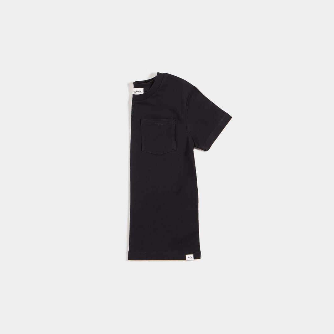 Miles Basics Pure Black T-Shirt