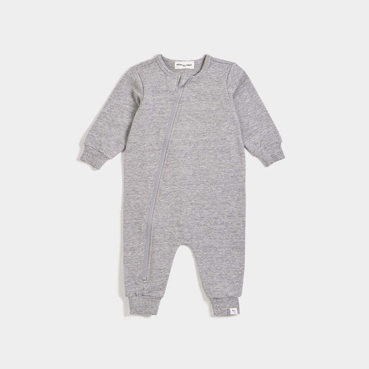 MILES BASICS HEATHER GREY PLAYSUIT