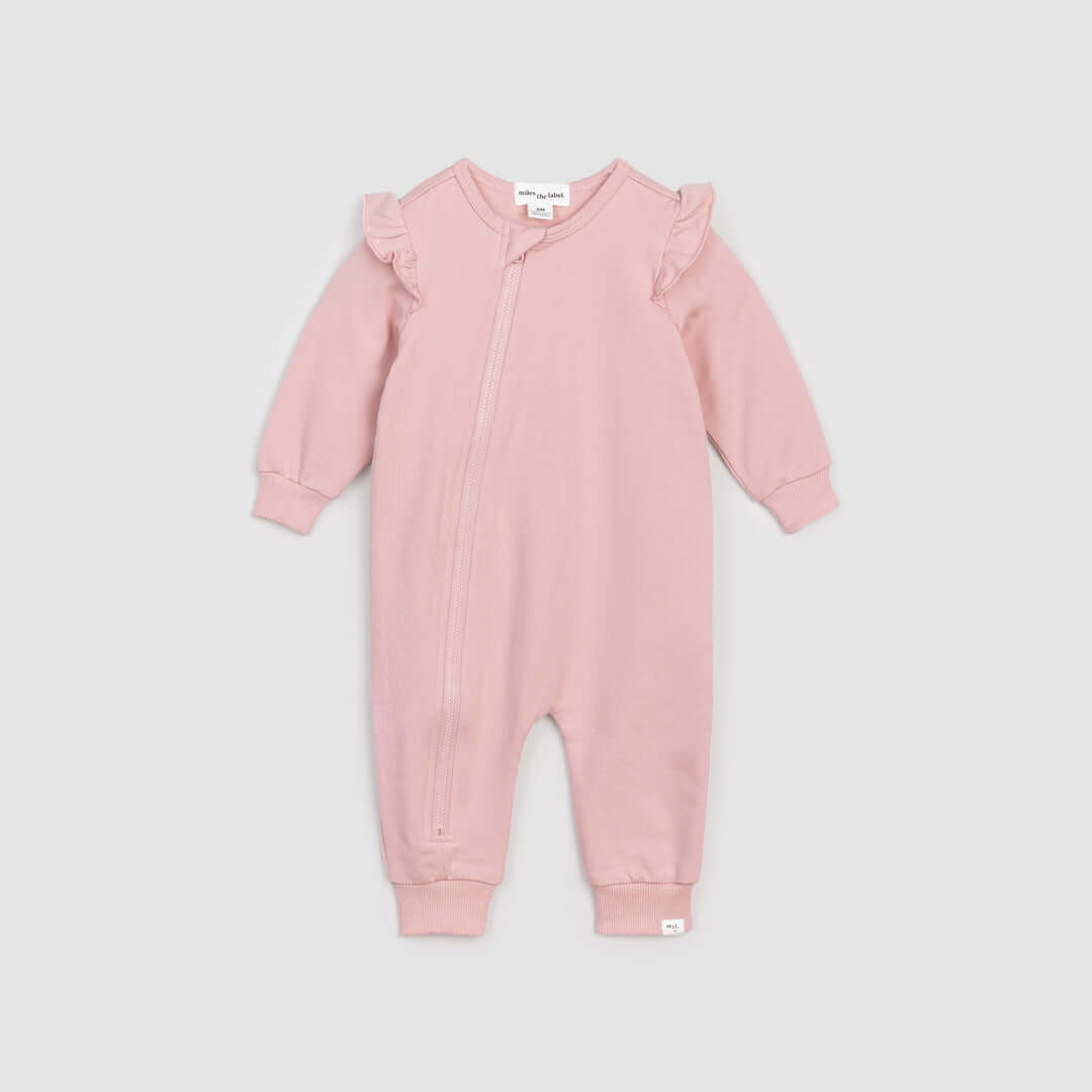 Miles Basics Rose Zipsuit