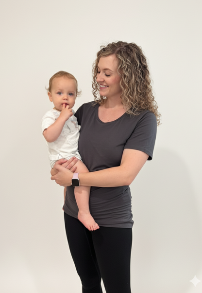 Jenny Short Sleeve Nursing Tee Shirt