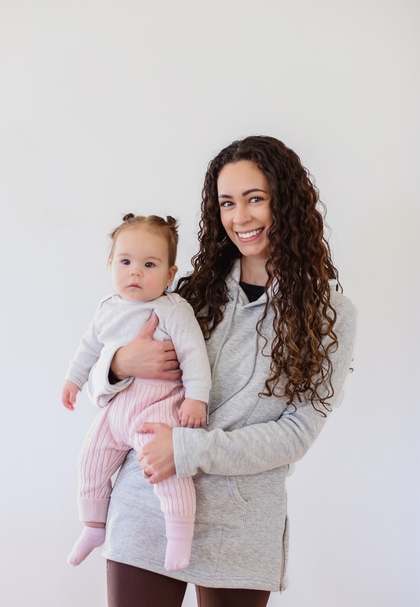 Frankie Fleece Lined Maternity and Nursing Hoodie