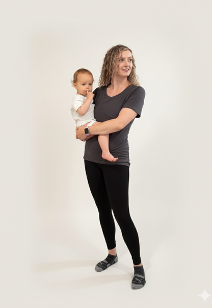 Jenny Short Sleeve Nursing Tee Shirt