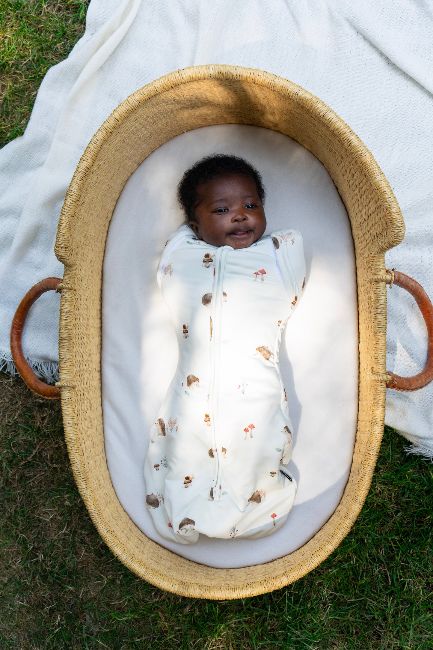 Coming Soon | Belan J. | 1.0 TOG Convertible Swaddle Sack Hedgehogs