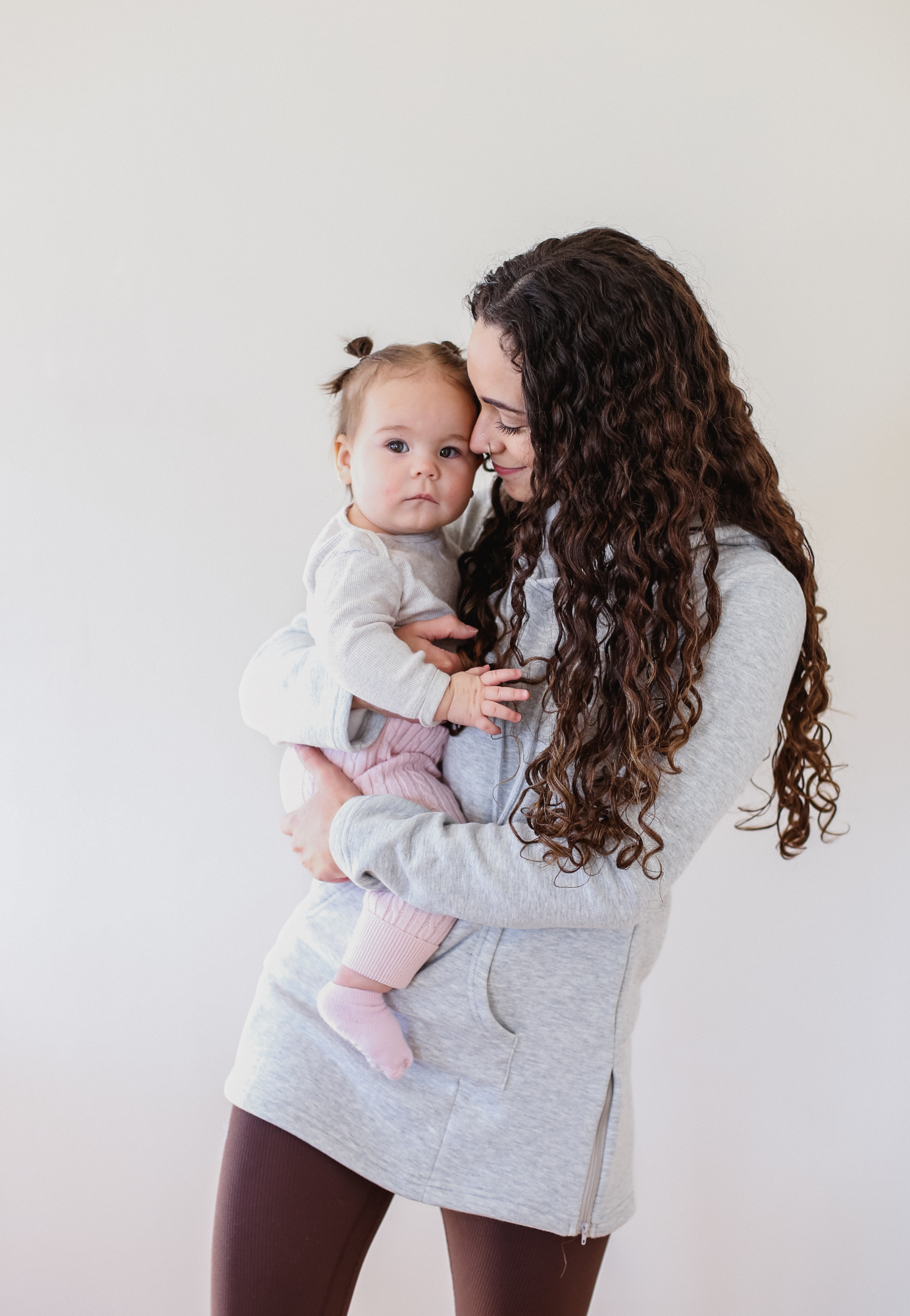 Frankie Fleece Lined Maternity and Nursing Hoodie