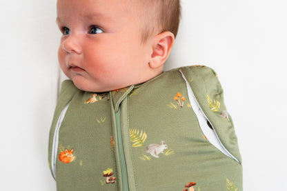 Coming Soon | Belan J. | 1.0 TOG Convertible Swaddle Sack Forrest Friends