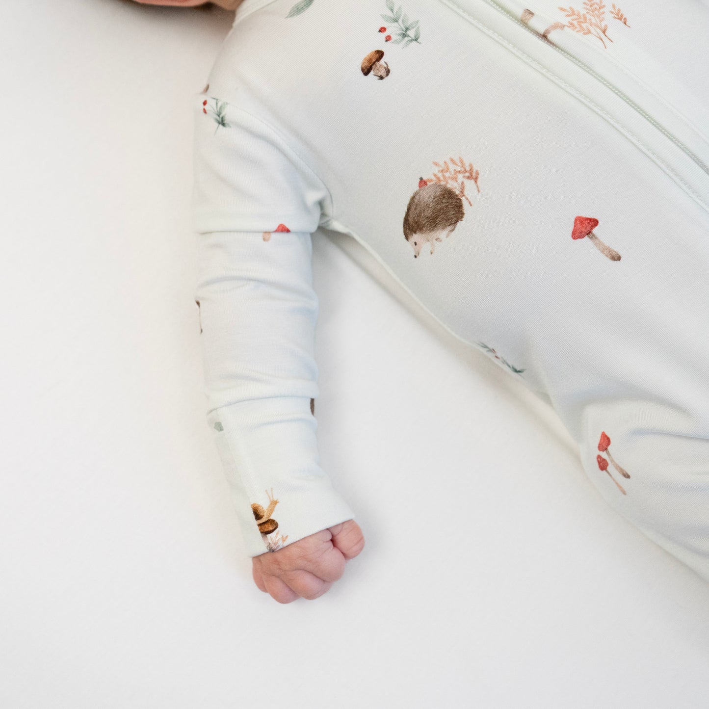 Coming Soon | Belan J. | Hedgehogs Footed Zipper Sleeper