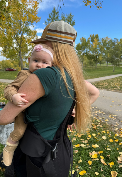 Crossover Maternity and Nursing Tee Shirt