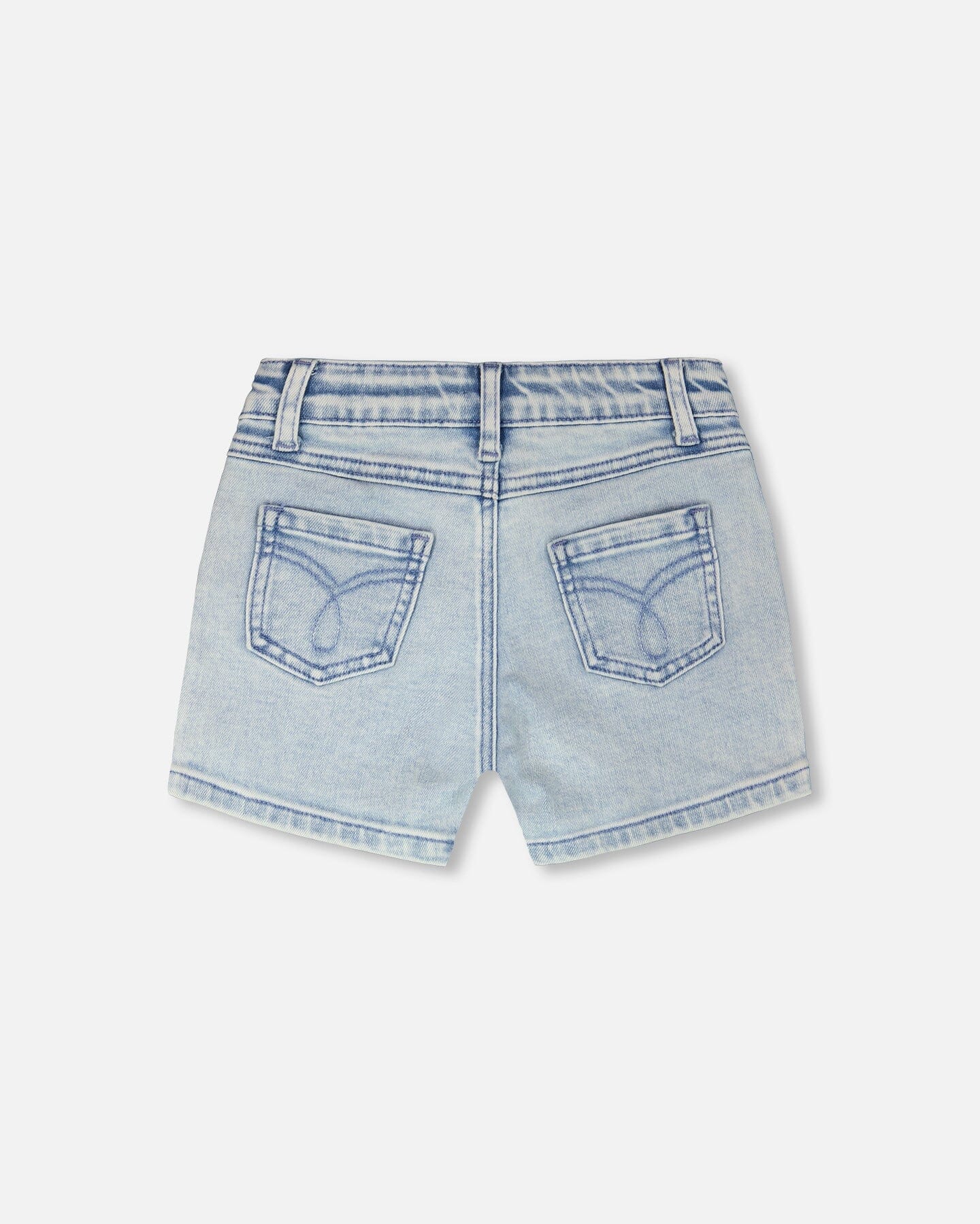 Light Blue Denim Shorts