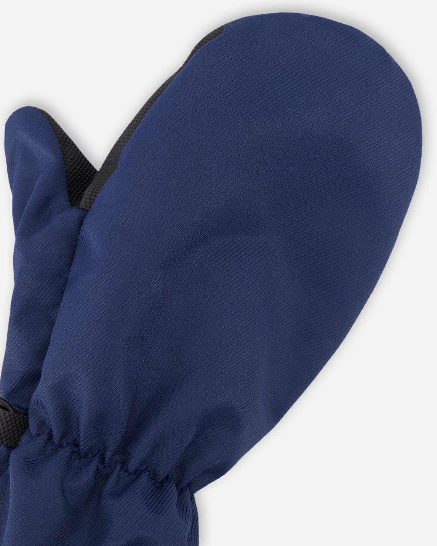 Mid-Season Mittens In Recycled Polyester Navy Blue