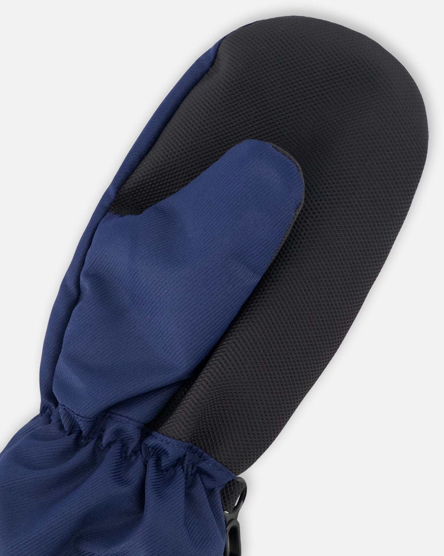 Mid-Season Mittens In Recycled Polyester Navy Blue