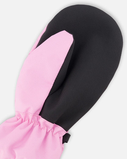 Mid-Season Mittens In Recycled Polyester Pink