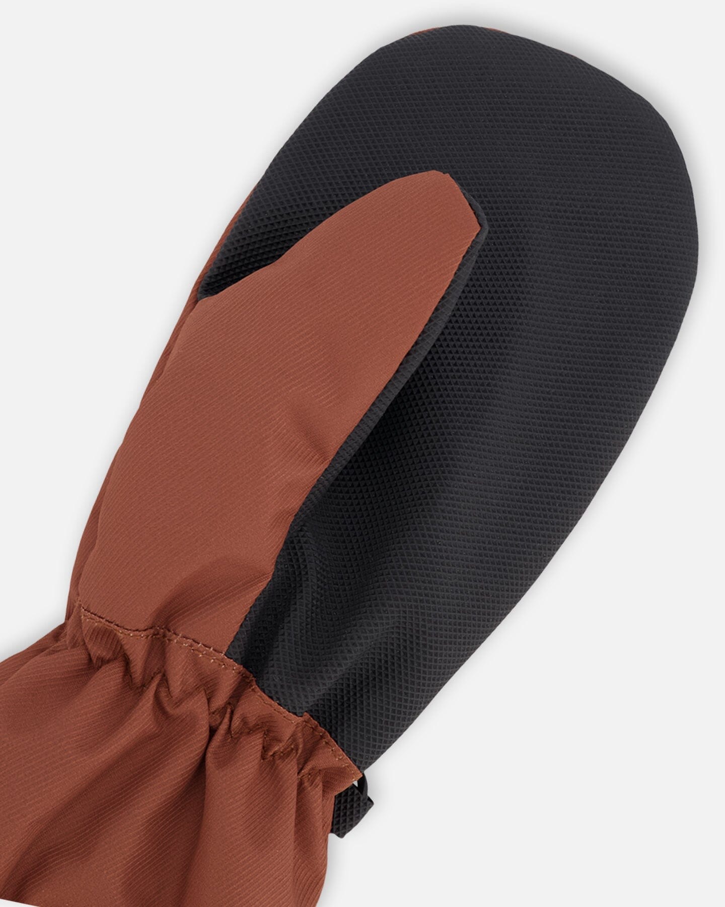 Mid-Season Mittens In Recycled Polyester Brown