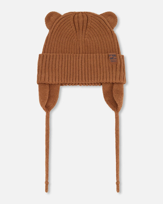Baby Knit Hat Brown