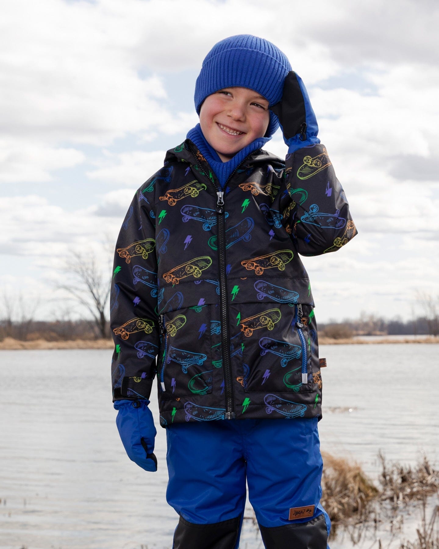 Knit Hat Royal Blue