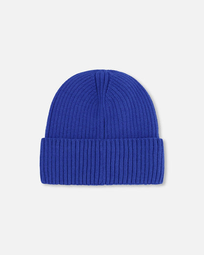 Knit Hat Royal Blue