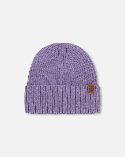 Knit Hat Lavender