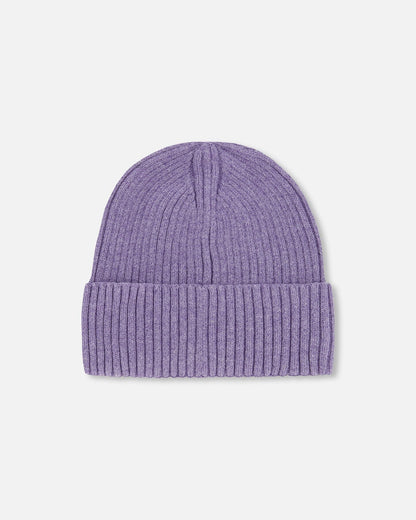 Knit Hat Lavender