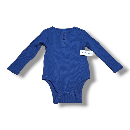 Old Navy | 12/18M | Waffle Onesie | New With Tags