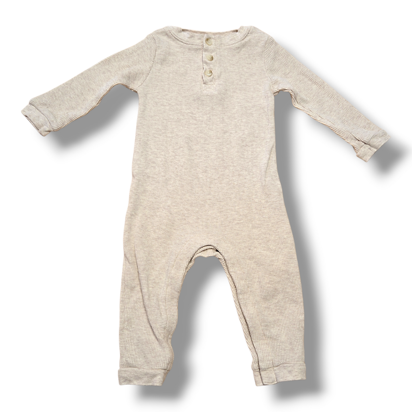 Old Navy | 12/18M | Waffle Romper | Pre-Loved Quality