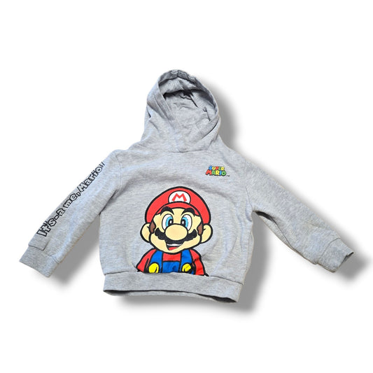 Super Mario | 3/4Y | Hoodie | Pre-loved Quality