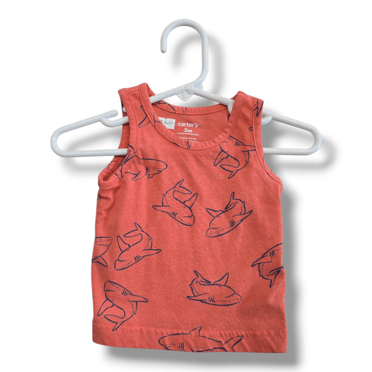 Carters | 3M | Tank Top | Pre-loved Condition