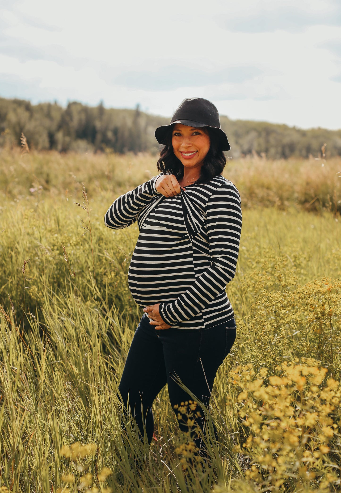 Jenny Long Sleeve Nursing Top