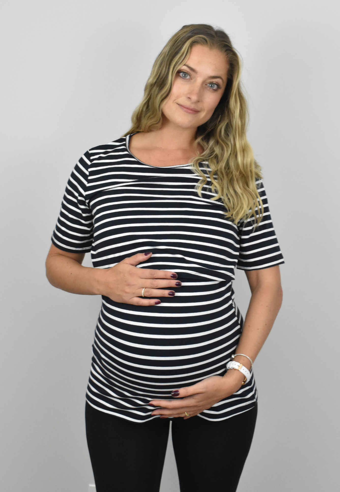 Jenny Short Sleeve Nursing Tee Shirt