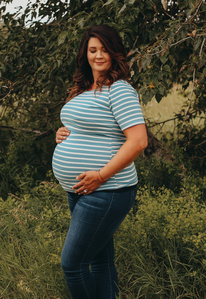 Jenny Short Sleeve Nursing Tee Shirt