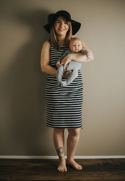 Brittany Maternity and Nursing Dress