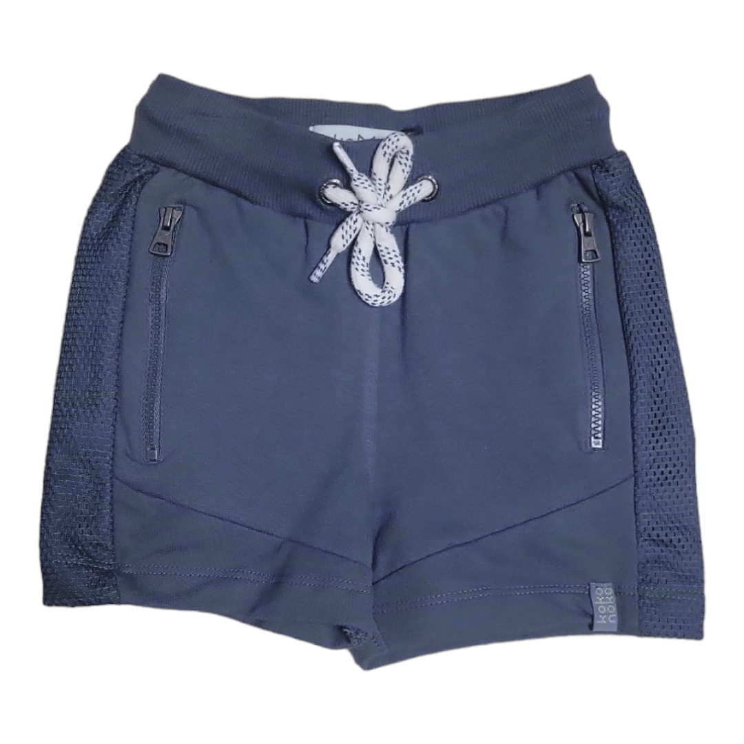 Koko Noko | Grey Shorts - Pink & Blue Kidz Clothing