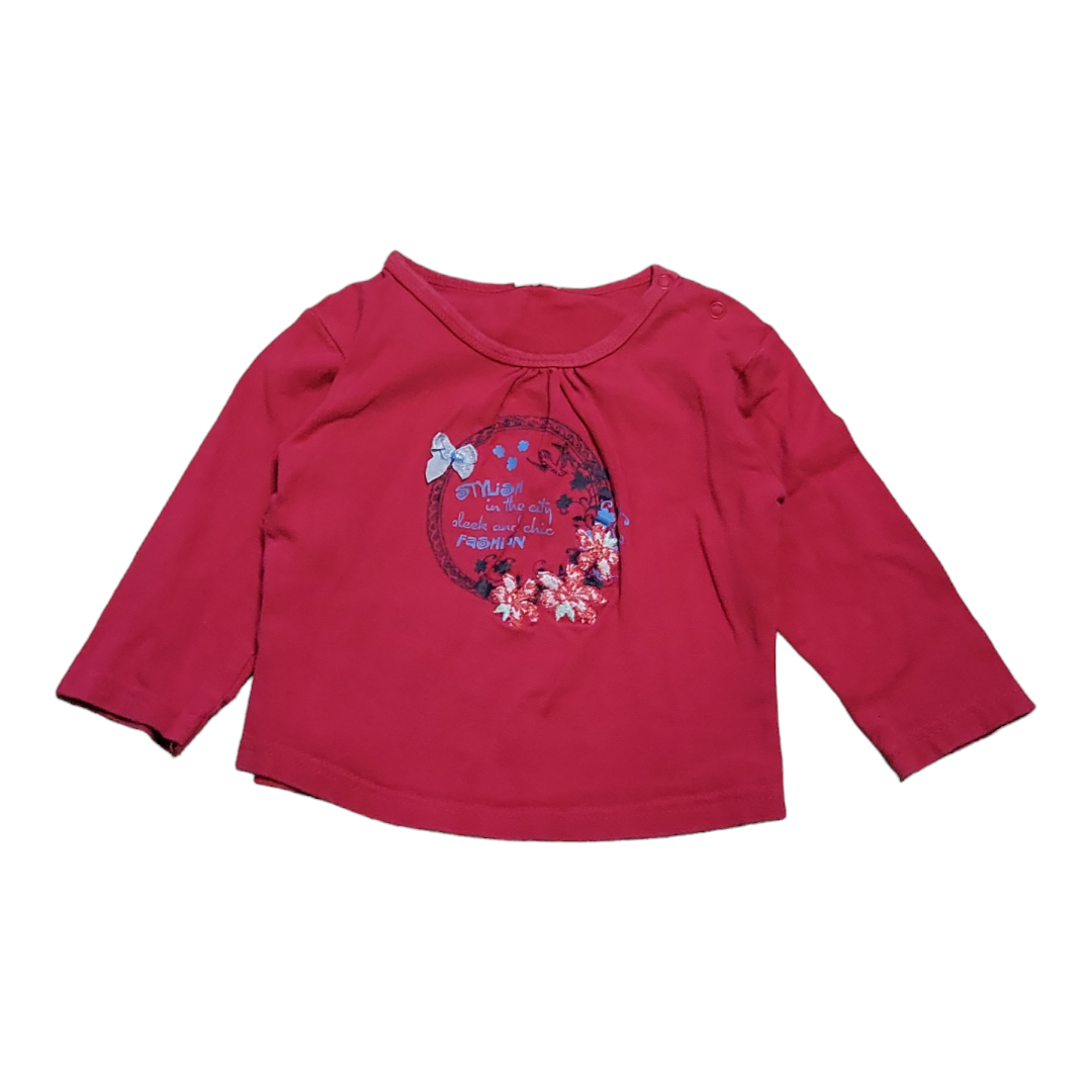 Size 12M - Pink & Blue Kidz Clothing