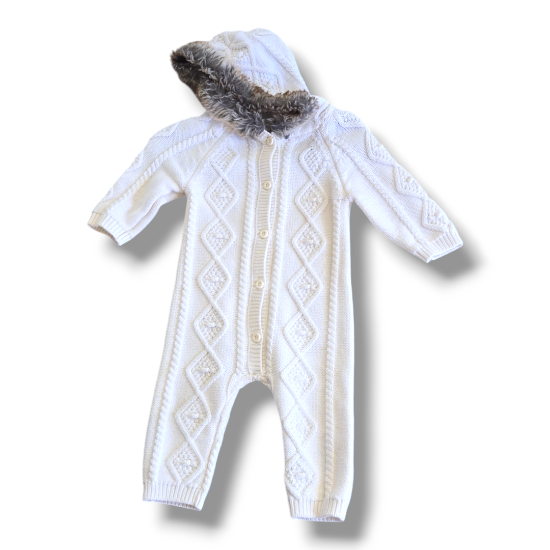 Hope & Henry | 3/6M | Knit | White