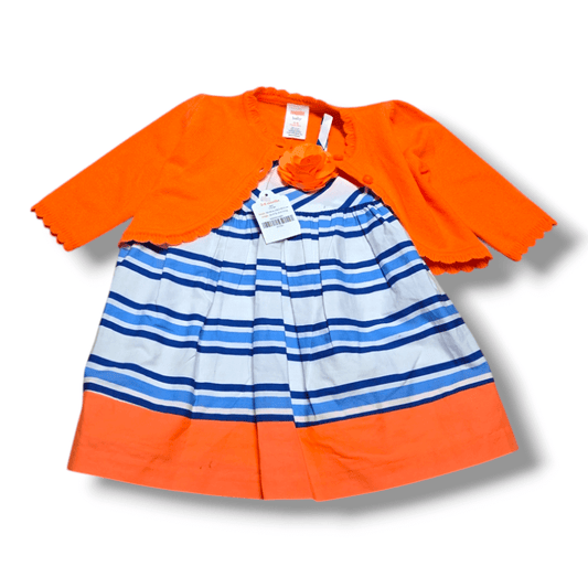 Gymboree | 3/6M | NWT | Dress & Cardigan Set | Pre-Loved Quality