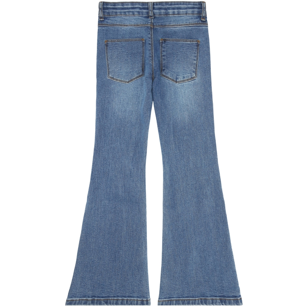 Laflared Jeans |  Medium blue wash