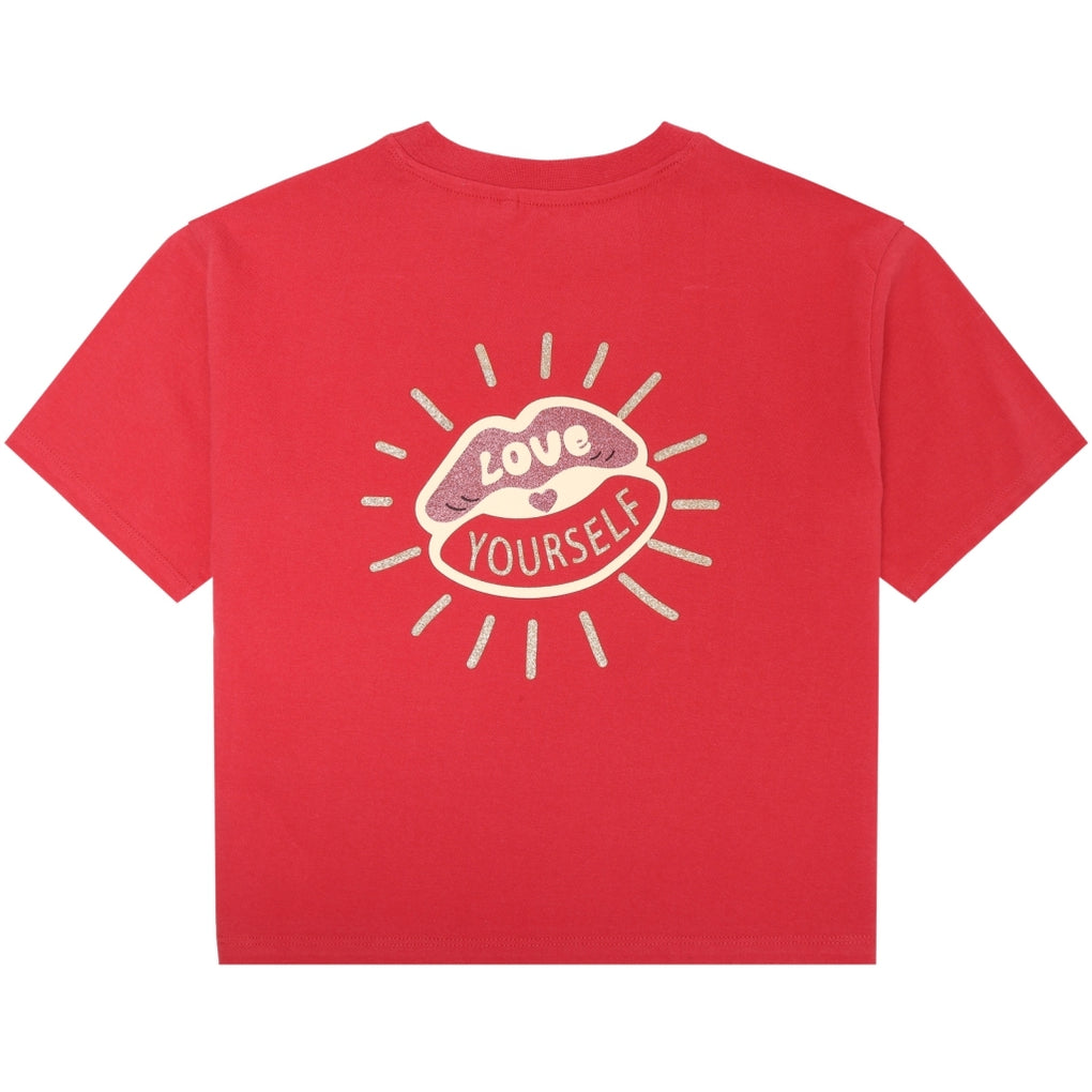 Love Oversized T-shirt - Chrysanthemum