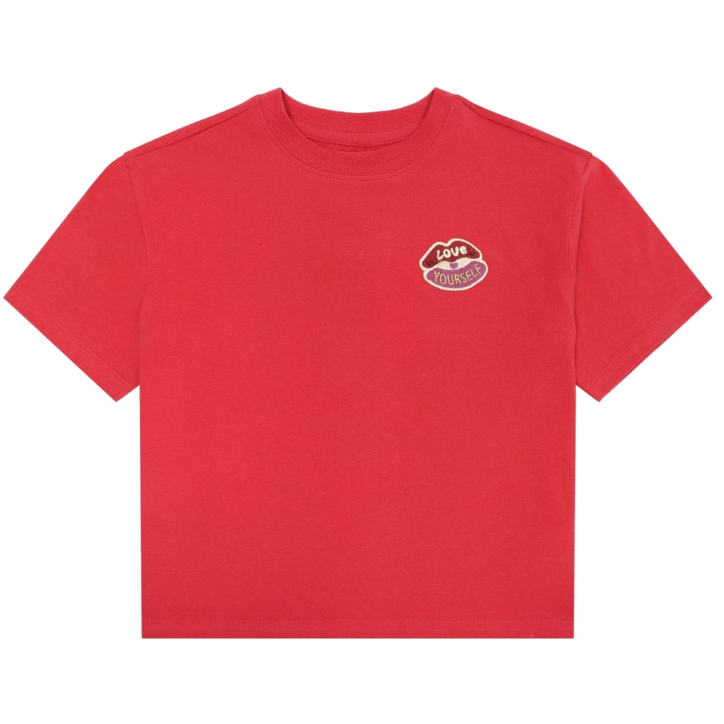 Love Oversized T-shirt - Chrysanthemum
