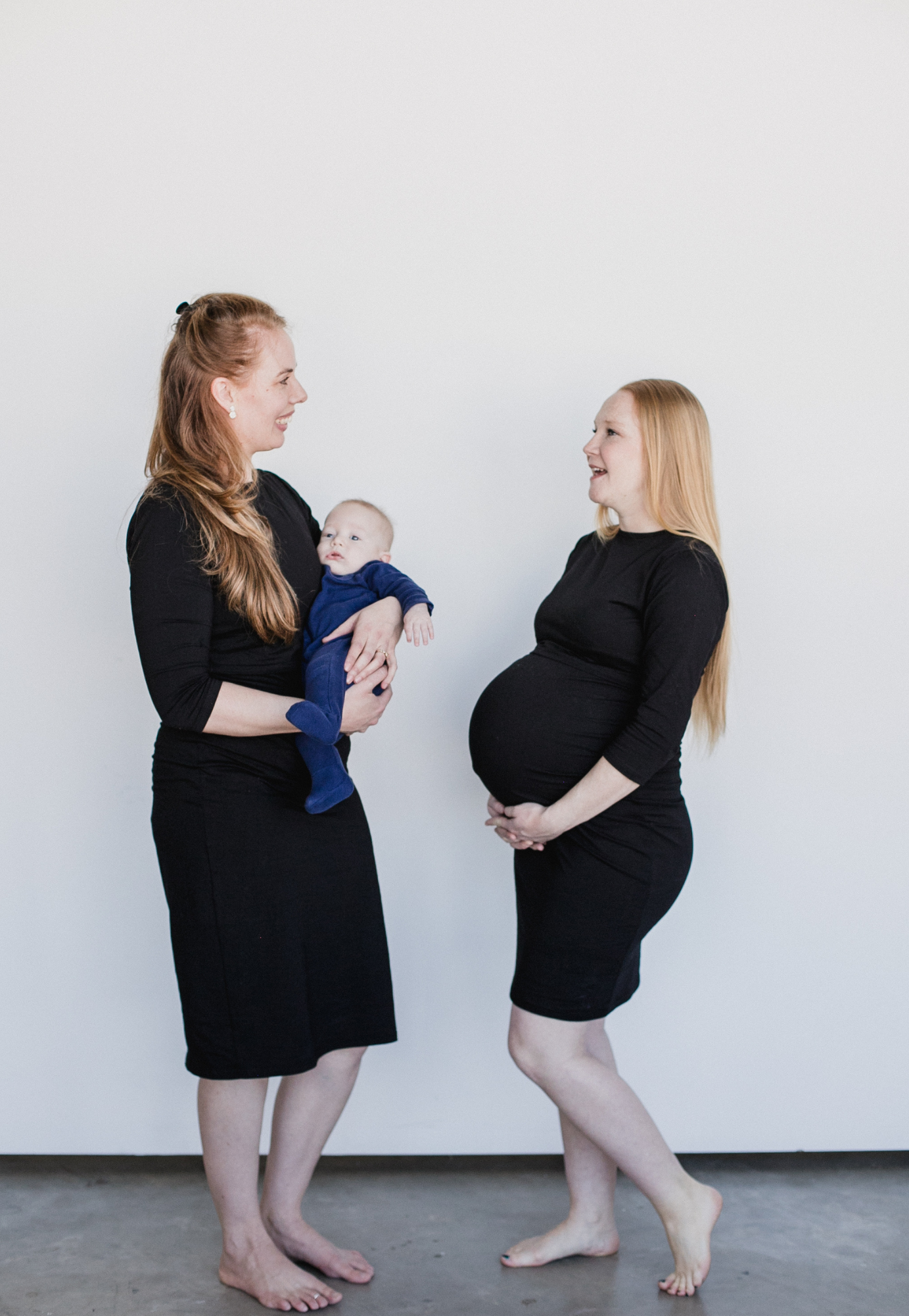 Taryn 3/4 Sleeve Maternity and Nursing Dress