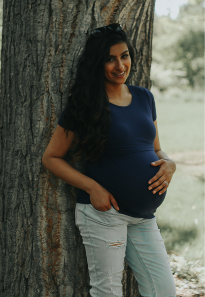 Jenny Short Sleeve Nursing Tee Shirt