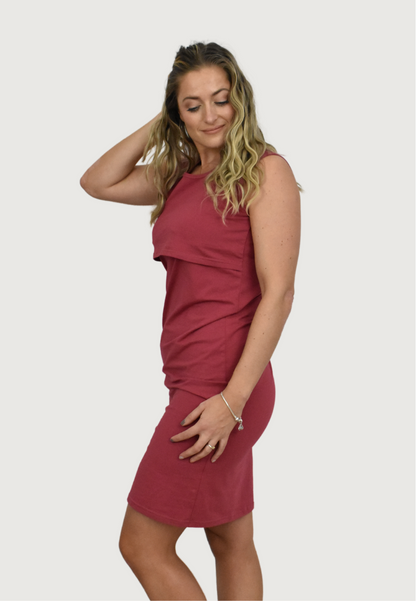 Brittany Maternity and Nursing Dress